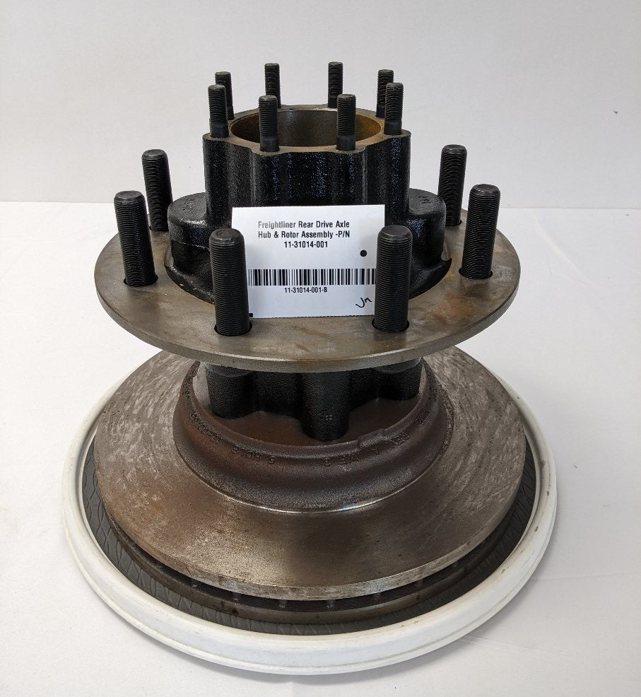 Freightliner Rear Drive Axle Hub & Rotor Assembly -P/N 11-31014-001