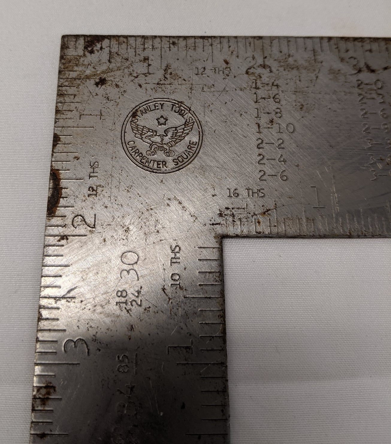 Stanley Carpenter Square Lot of 6 - 24" 12" Steel 45-910