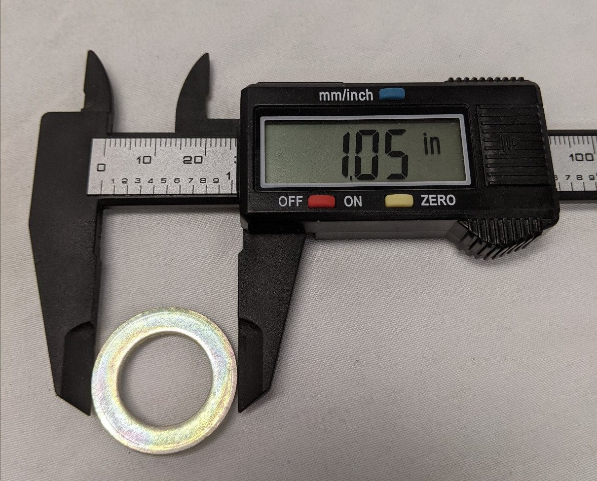 5/8" Zinc Plated Steel Washers - Lot of 200 - Flat Washers