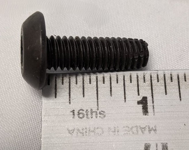 *Lot of 100* New 5/16"-18 x 1" Fully Threaded Coarse Steel Button Bolts