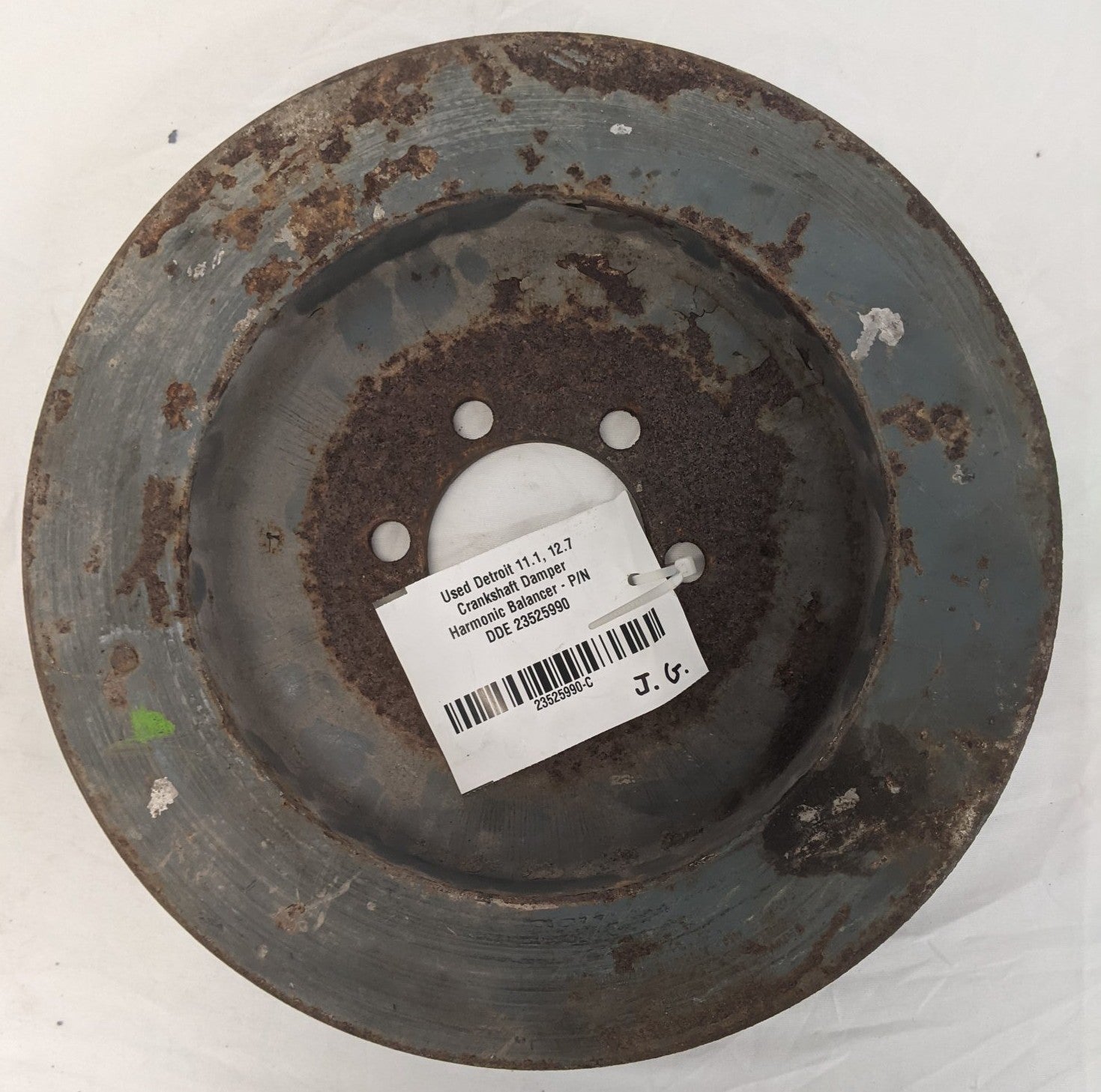 Detroit Crankshaft Damper Harmonic Balancer (DDE 23525990) - Used