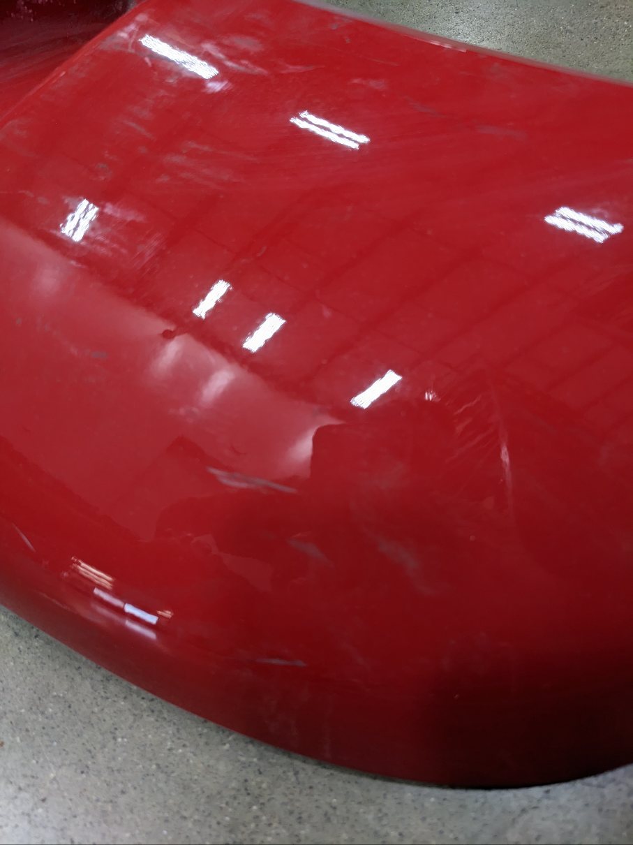 Used Freightliner M2 Reinforced Exterior Painted Sunvisor - P/N  A22-74451-000 (8662165979452)