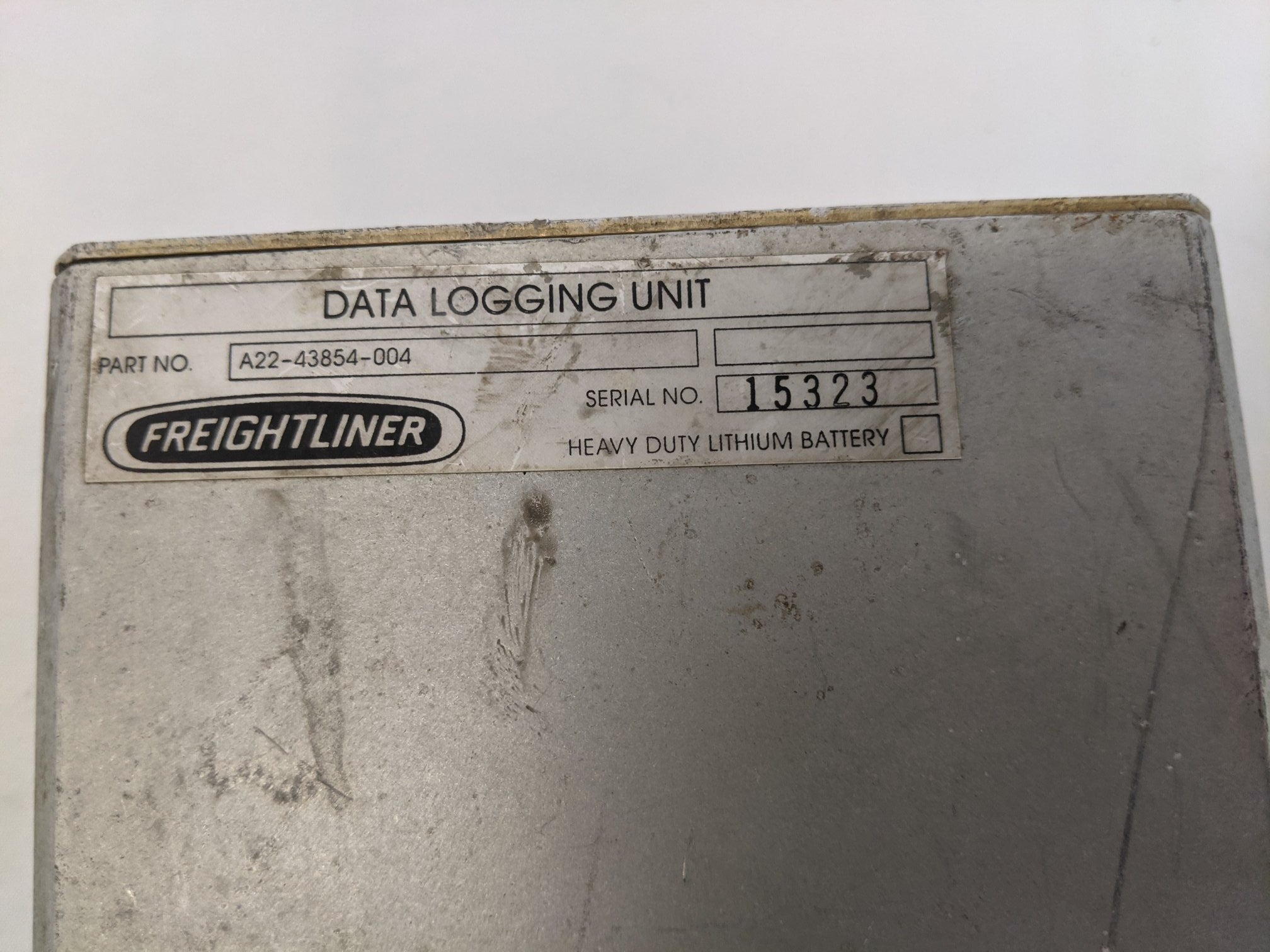 Damaged Freightliner 640KB Data Logging Unit - P/N A22-43854-006