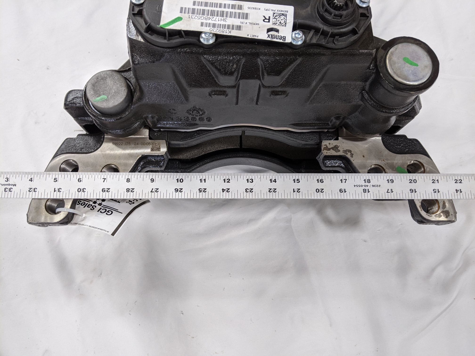 New Bendix RH 0750B 276 Front Disc Brake Caliper - P/N BW K189235 (10091439653180)