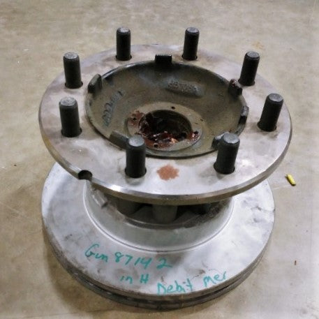 Gunite 1.81" Stud Standout Front Wheel Hub And Rotor Assembly - P/N GUN 87142