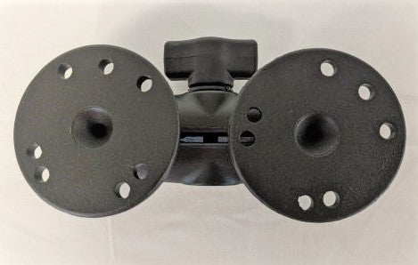 *Lot of 2* New RAM® Universal Double Ball Mount w/ Round Bases - P/N  RAM-B-101U