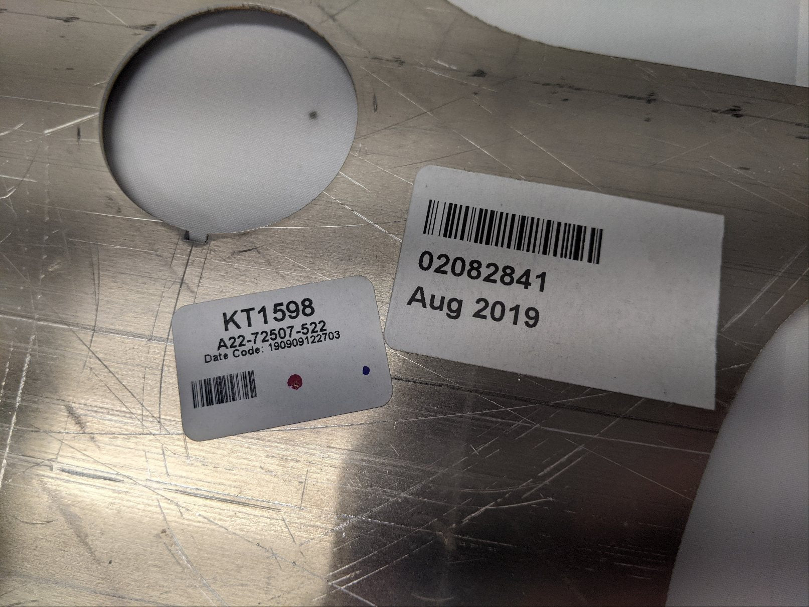 Western Star 4700 5700 Blank Dash Cluster Instrument Panel -  P/N A22-72390-002