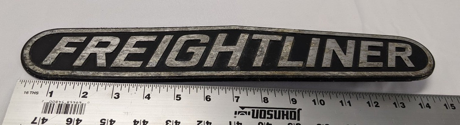 Damaged Vintage Freightliner Nameplate -P/N 22-39676-001