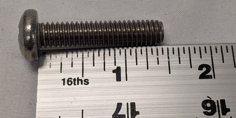 *Lot of 50* New 5/16"-18 X 1 1/2" Fully Threaded SST Pan Head Machine Screw