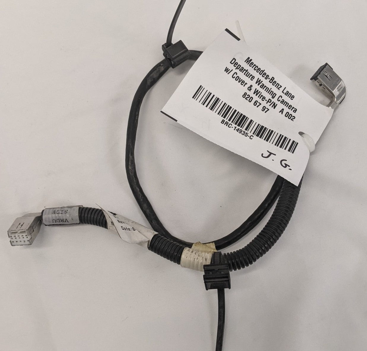 Mercedes-Benz Lane Departure Warning Camera w/ Cover & Wire-P/N  A 002 820 67 97