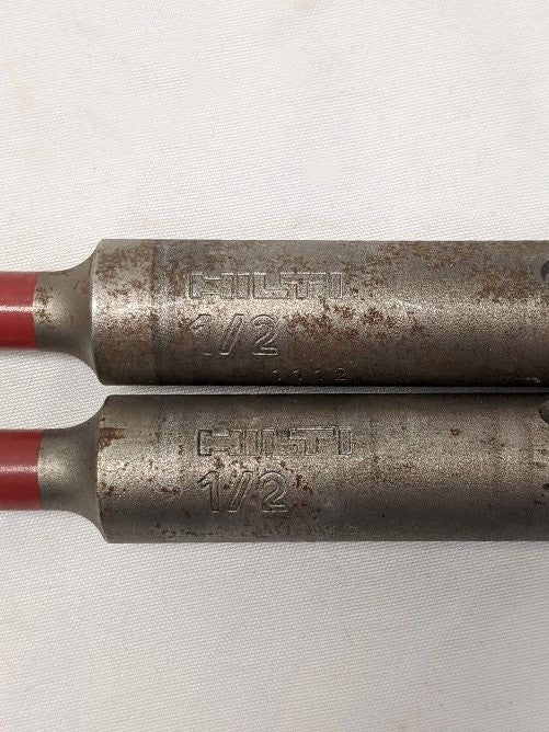 Hilti TE-YX 1/2x14 SDS Max Drill Bit (206509) - Lot of 2
