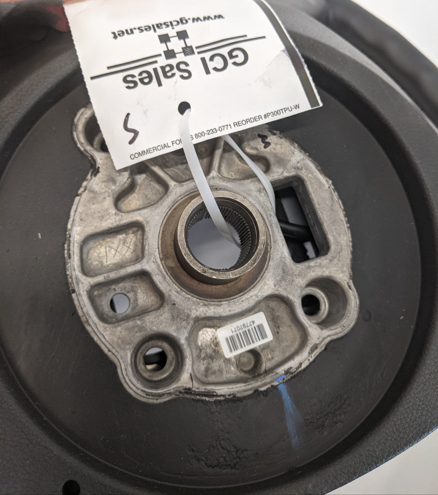 Freightliner Chrome Switch Leather Steering Wheel - P/N  A14-19802-002 (8005873041724)