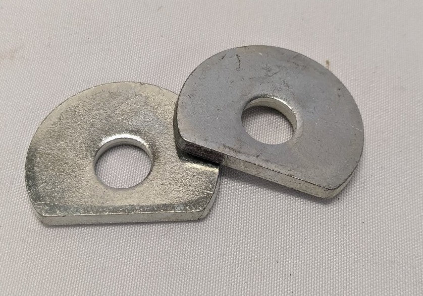100 Zinc Plated Steel Cut Washers 5/16"