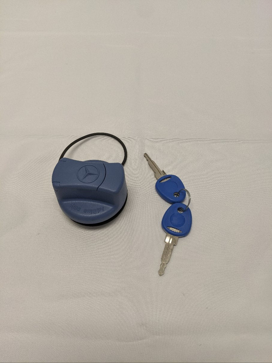 Mercedes-Benz Lockable DEF Tank Cap w/ 2 Keys | 04-29573-000