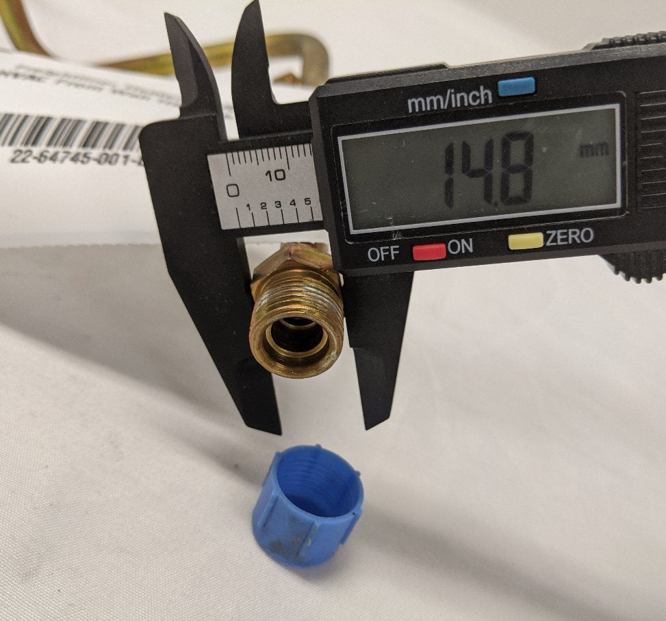 Freightliner Heater & A/C HVAC Front Wall Hardline - P/N 22-64745-001