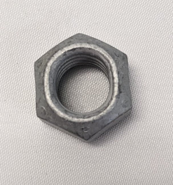 *Lot of 100* New 1/2"-13 Coarse Threaded Grade 8 Steel Galvanized Lock Nuts
