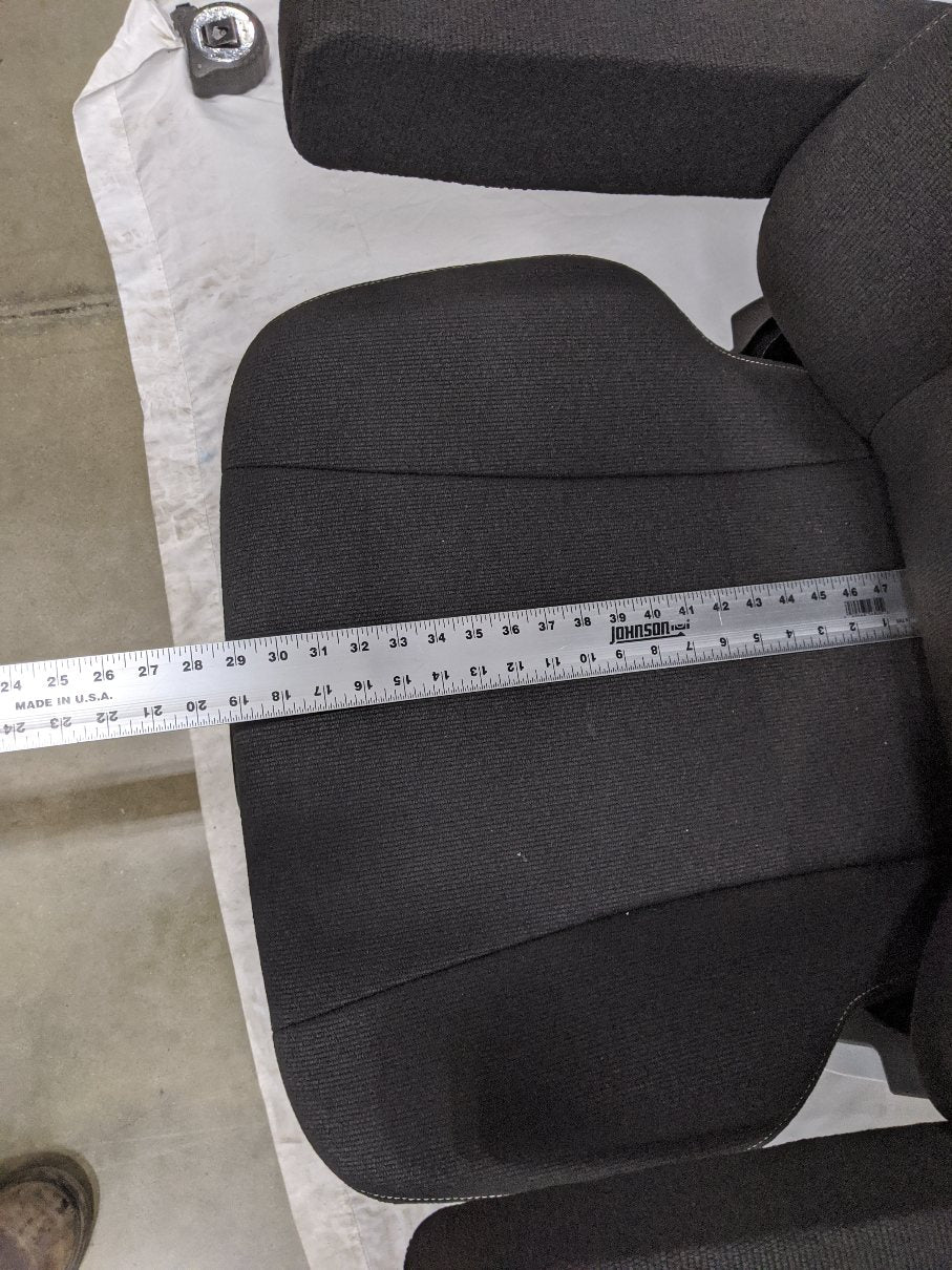 Damaged Western Star LH Complete L2 Swivel Seat Assembly - P/N ISR 816007 1016 (10162931401020)