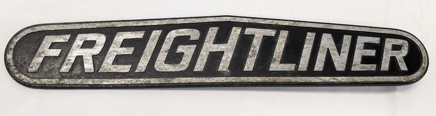 Damaged Vintage Freightliner Nameplate -P/N 22-39676-001