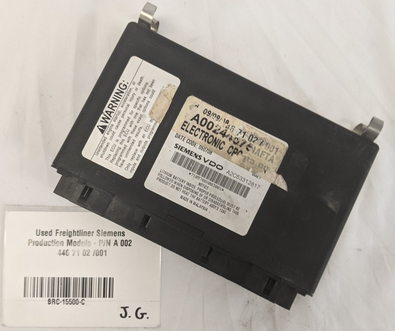 Used Freightliner Siemens Production Module - P/N A 002 446 71 02 /001