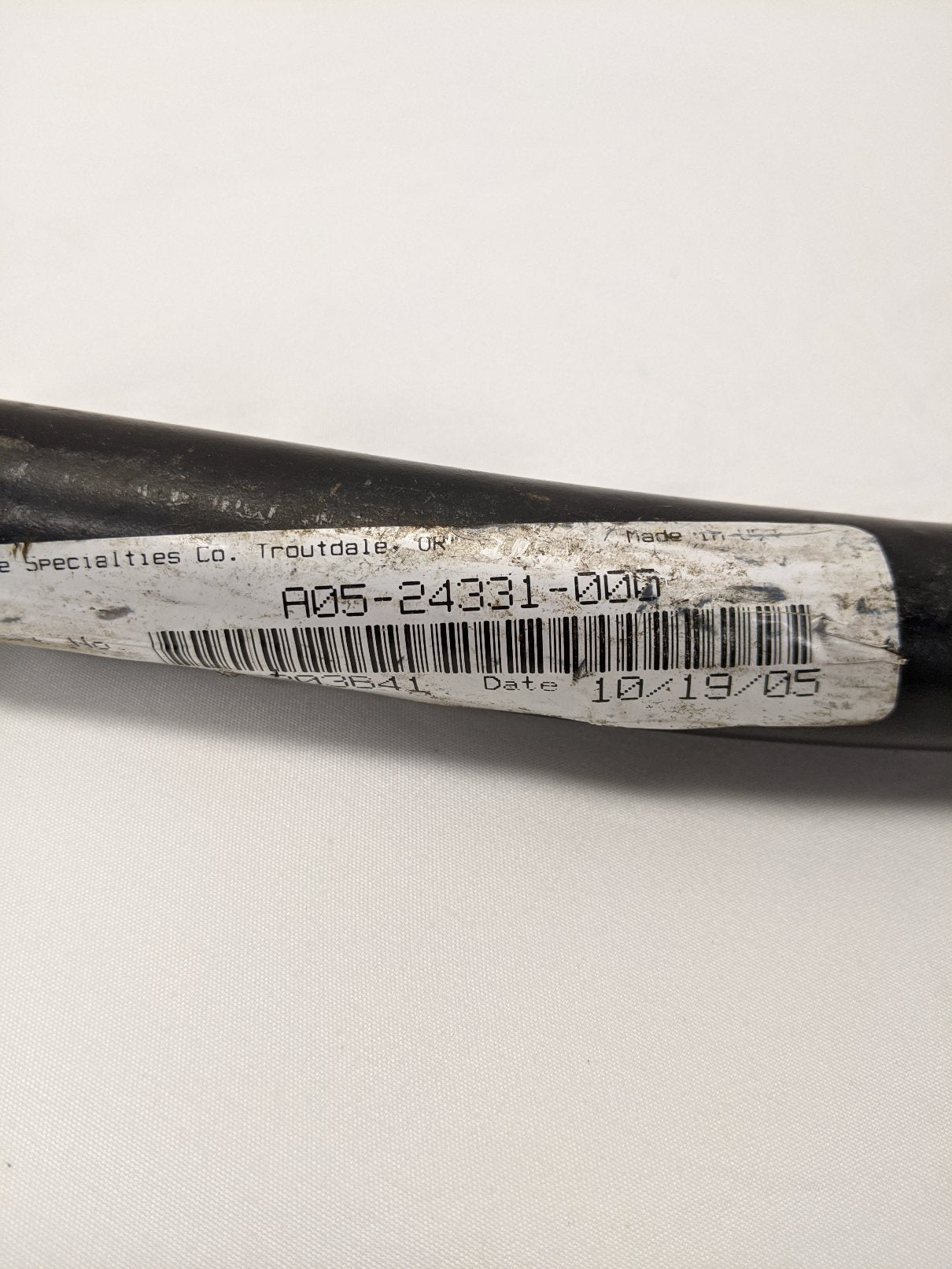 Freightliner RH Radiator Tie Rod Strut (A05-24331-000) - Used