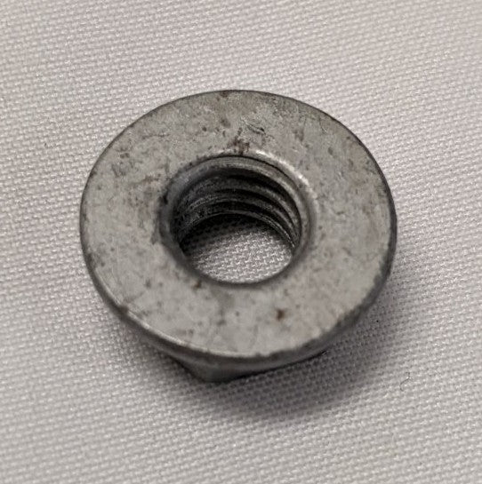 *Lot of 100* New 5/16"-18 Grade 5 Steel Galvanized Flange Nuts