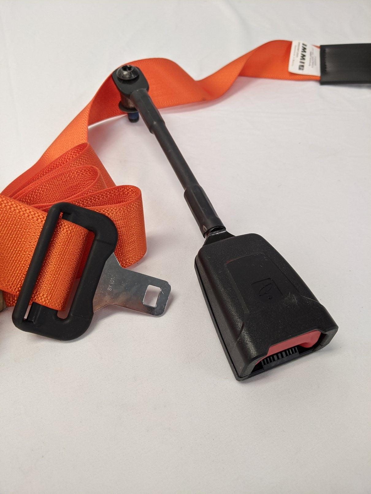IMMI 3 Point 145 Orange Seat Belt - IMM F154548 - Missing Belt