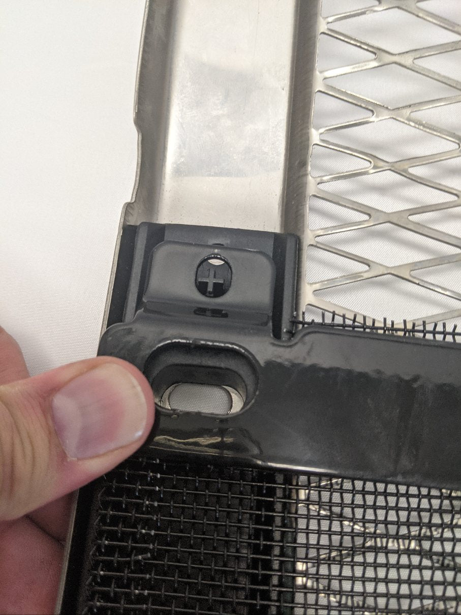 Western Star Chrome Radiator Mounted Grille | A17-22061-001