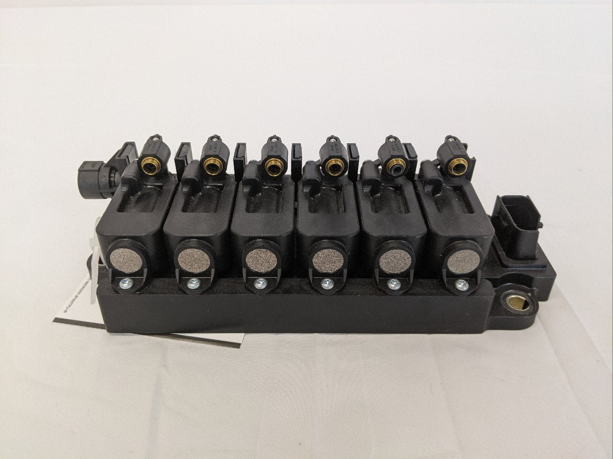 Damaged Freightliner 6 Solenoid Air Management ECP Bank - P/N  A12-29760-006 (10158241055036)
