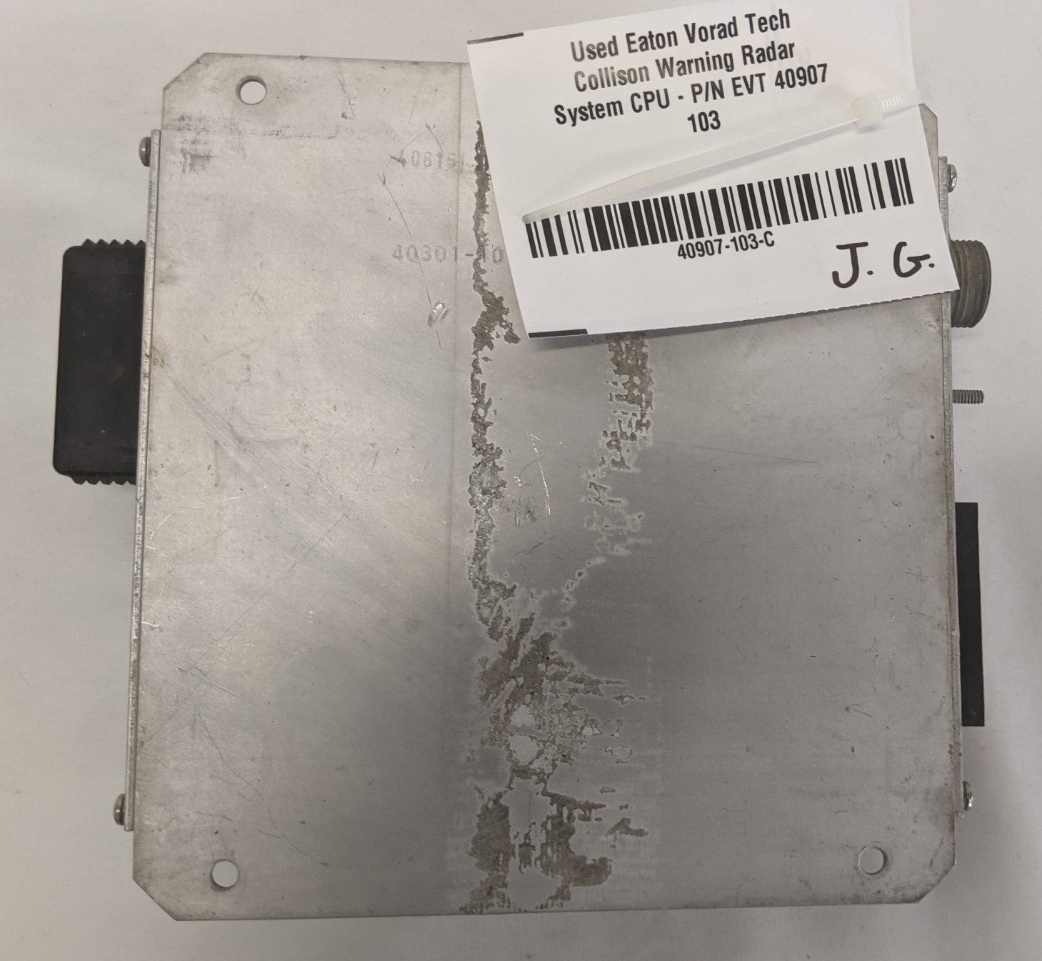 Used Eaton Vorad Tech Collison Warning Radar System CPU - P/N EVT 40907 103