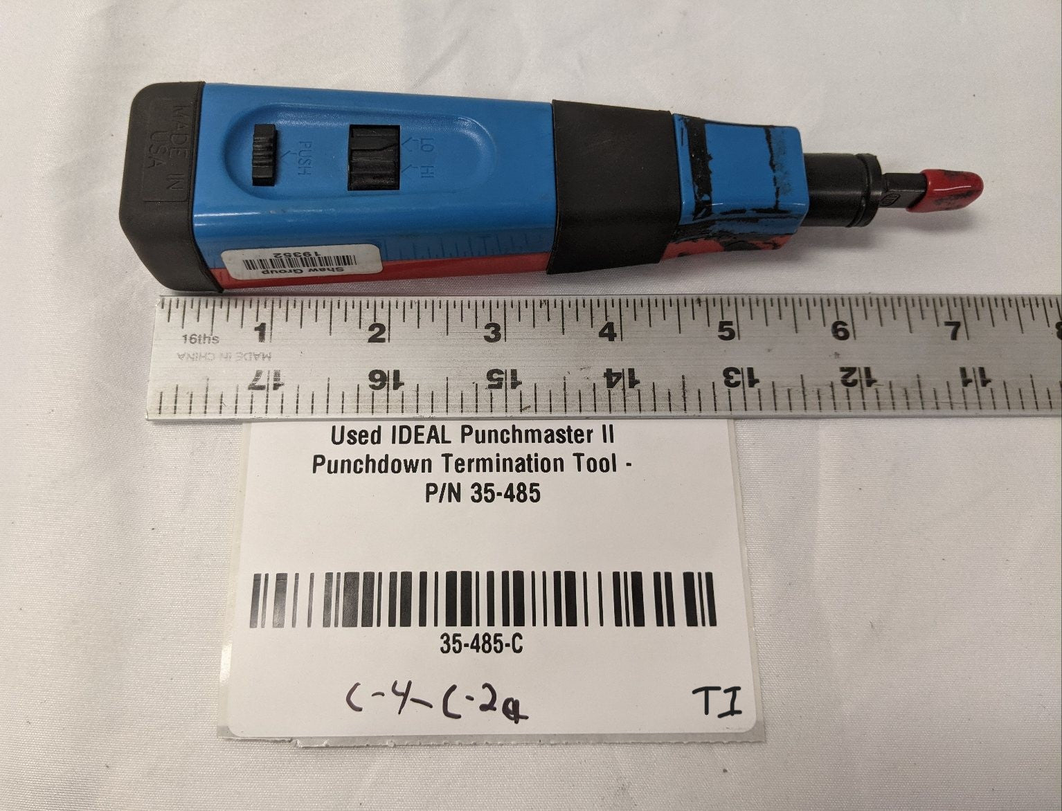 IDEAL Punchmaster II Punchdown Tool - 35-485 - LO/HI Impact