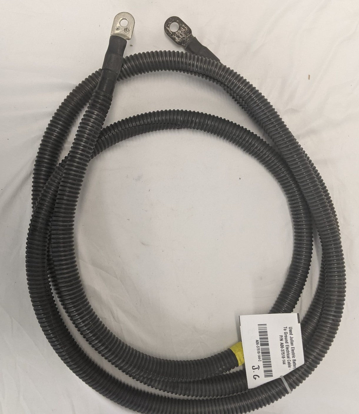 Used Julian Electric Battery To Ground Electrical Cable - P/N A06-37518-144