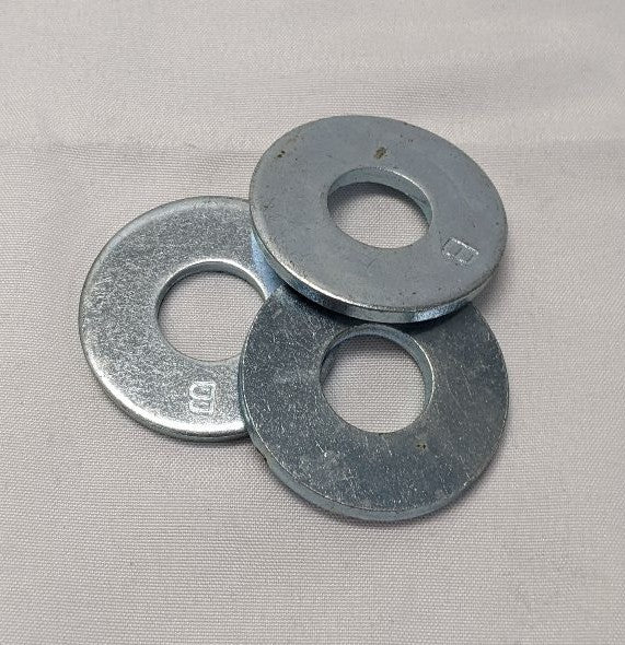 *Lot of 100* New 1/2" x 1-3/8" x 1/8" Zinc Plated Steel B Washers