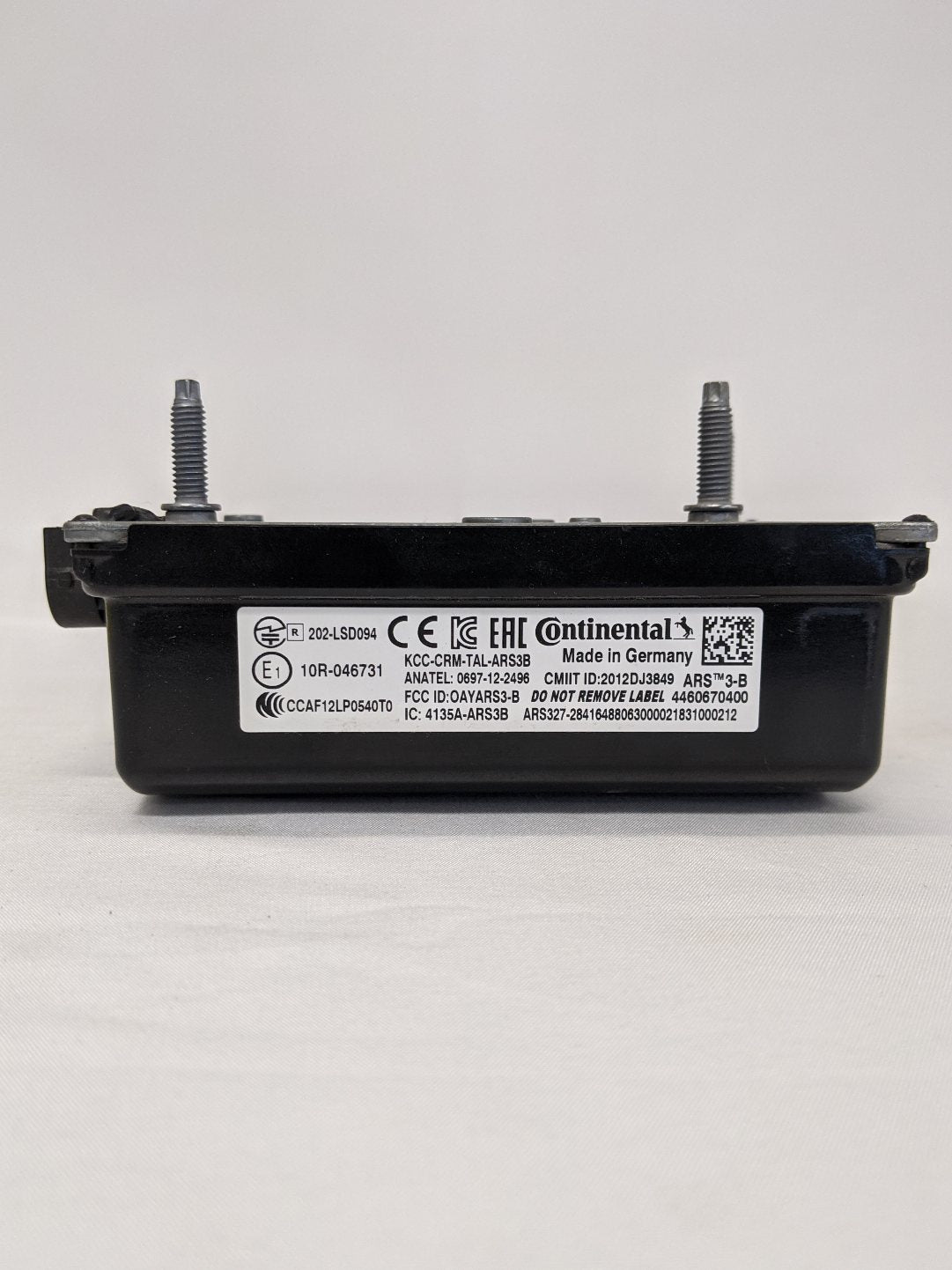Used Meritor Wabco Onguard Radar Distance Sensor Assembly-P/N TDA S400 871 040 0