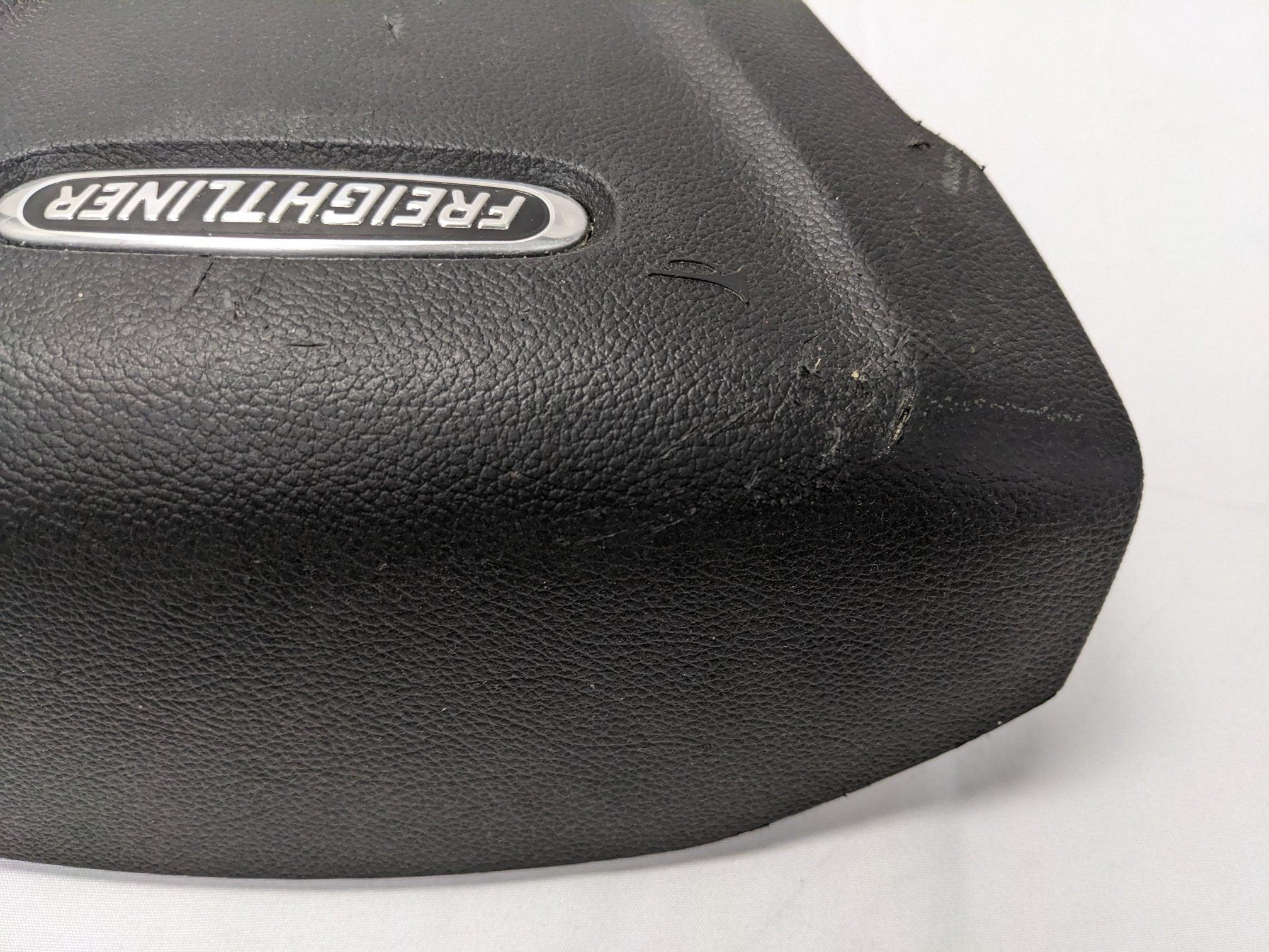 Freightliner Center Steering Wheel Cover -Dk. Gray -P/N 14-19562-000