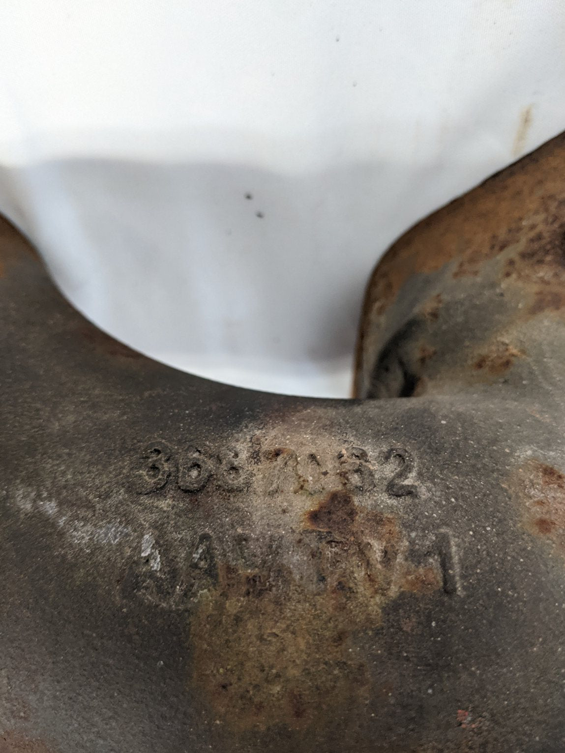 Used Cummins ISX15 Exhaust Manifold w/ EGR -P/N 3683870, 3687062