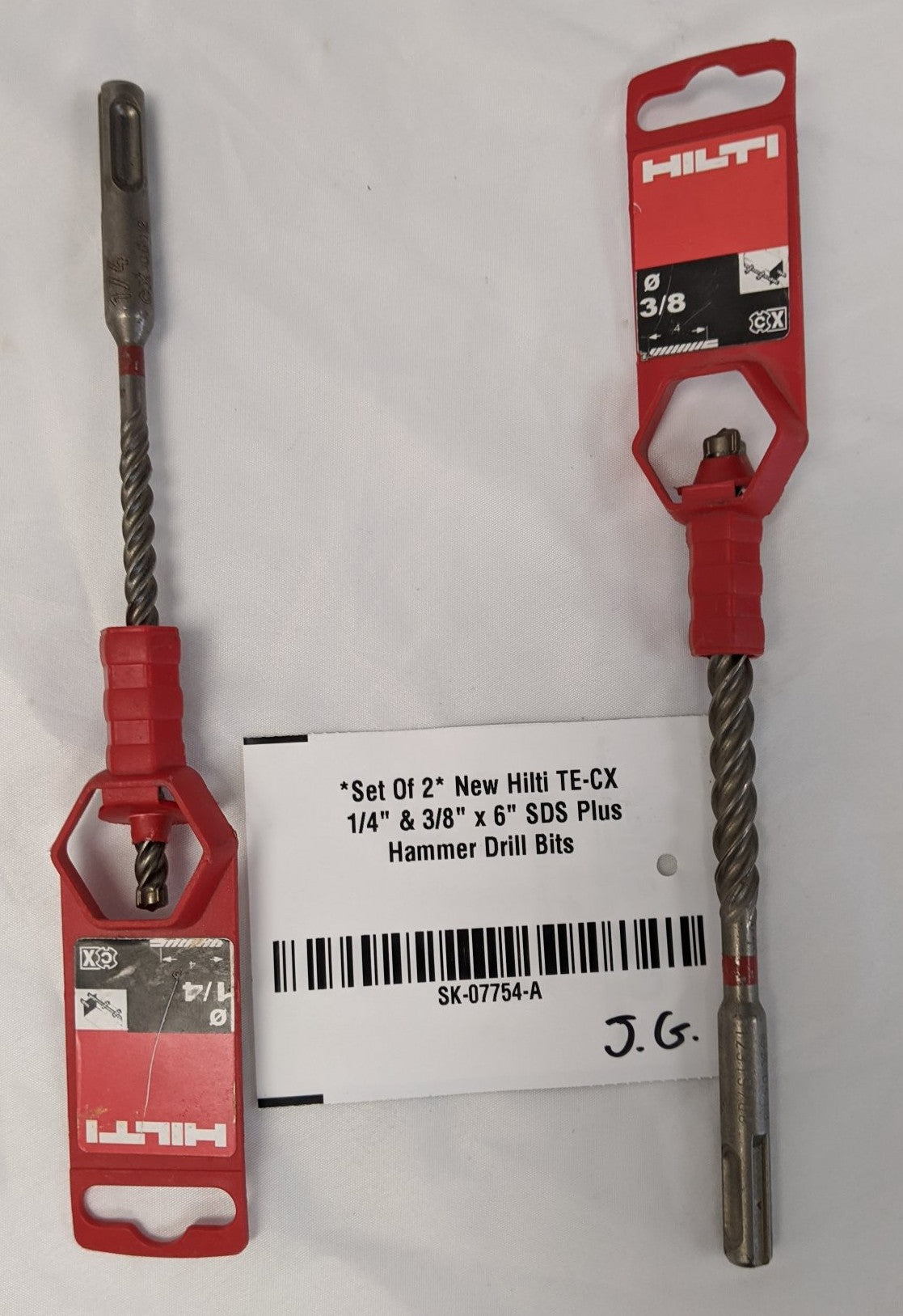 Hilti TE-CX SDS Plus Drill Bits 1/4" 3/8" - 435000,  435006