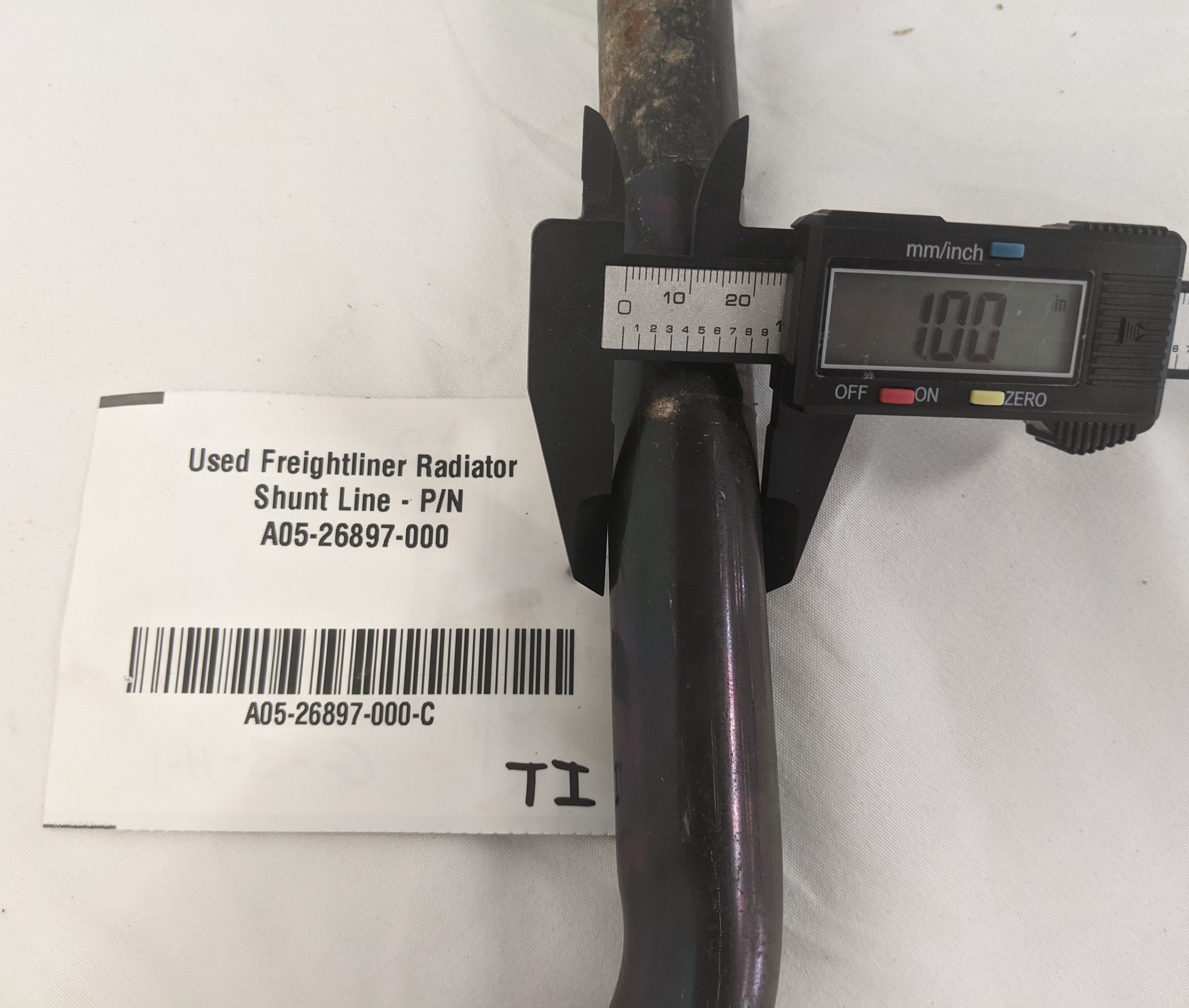 Used Freightliner Radiator Shunt Line - P/N A05-26897-000