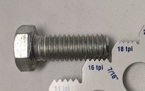 *Lot of 50* New 3/8"-16 x 1" Fully Threaded Coarse Grade 5 Steel Hex Bolts