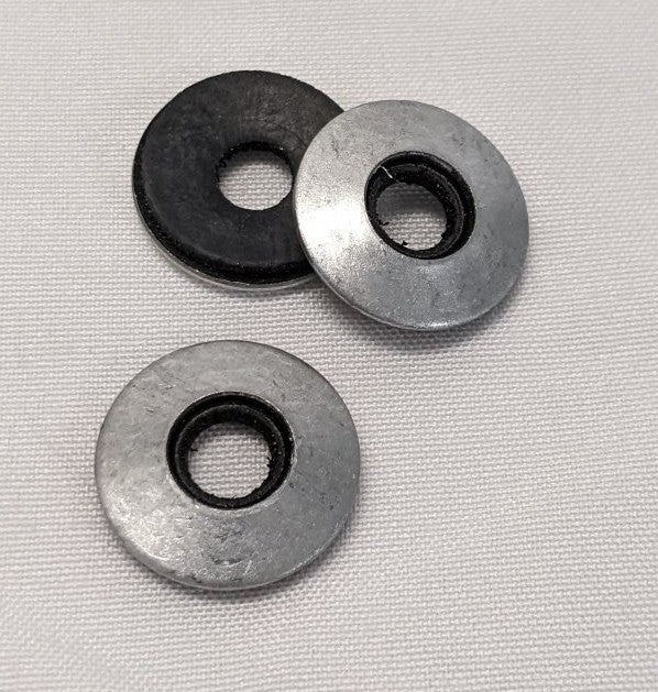 *Lot of 100* New #10 x 5/8" x 1/8" Zinc Coated Steel Bonded Sealing Washers