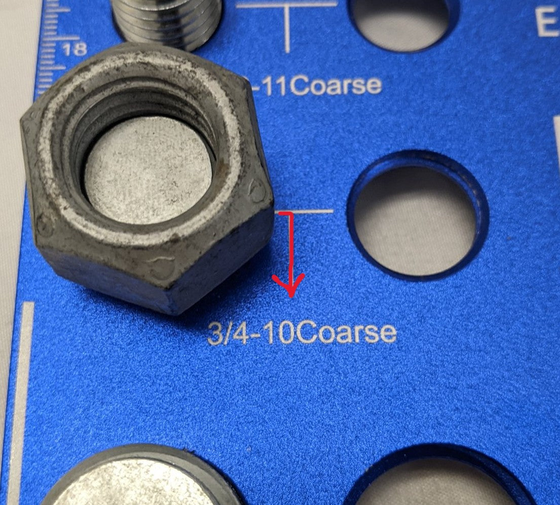 *Lot of 25* New 3/4"-10 Coarse Thread Grade 8 Steel Galvanized Lock Nuts