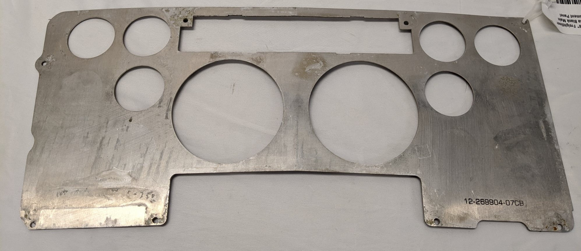 *Scratched* Freightliner Columbia Blank Main Instrument Panel-P/N 22-45414-000