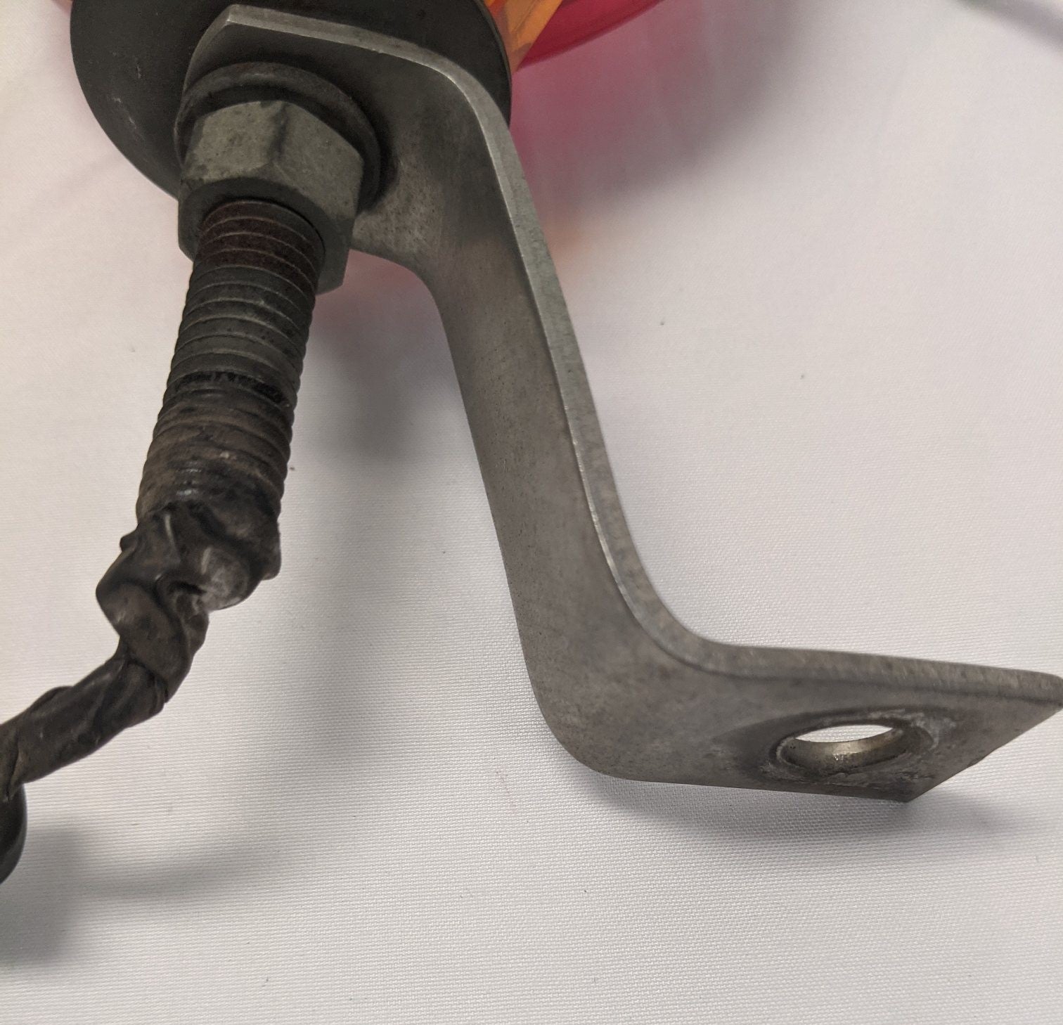 Used Truck-Lite Amber & Red Dual Face Pedestal Light - P/N GT-116