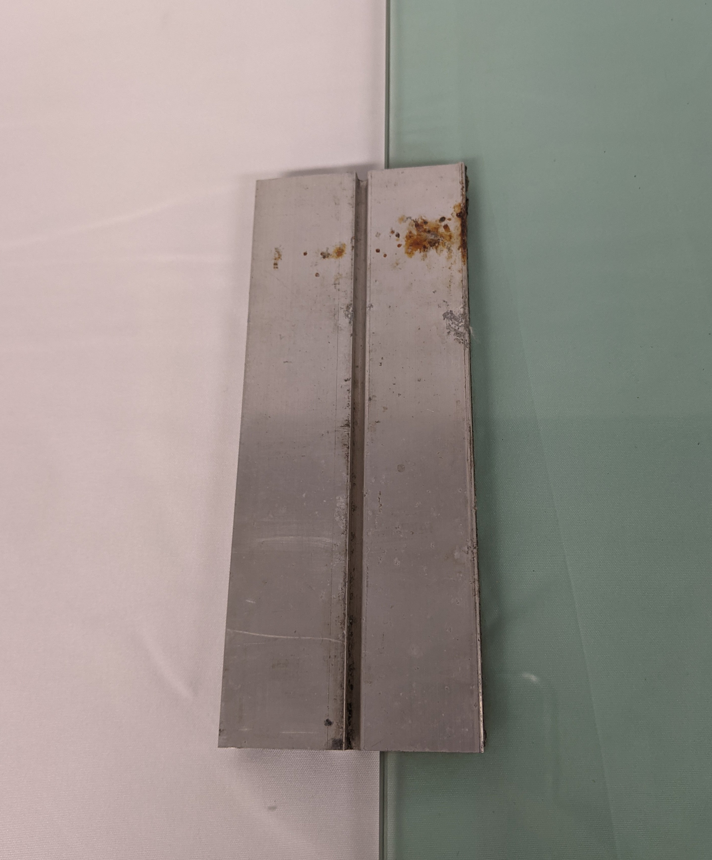 Used Freightliner FLD LH Cab Door Manual Tinted Window Glass - P/N 18-17450-001 (4023642423382)