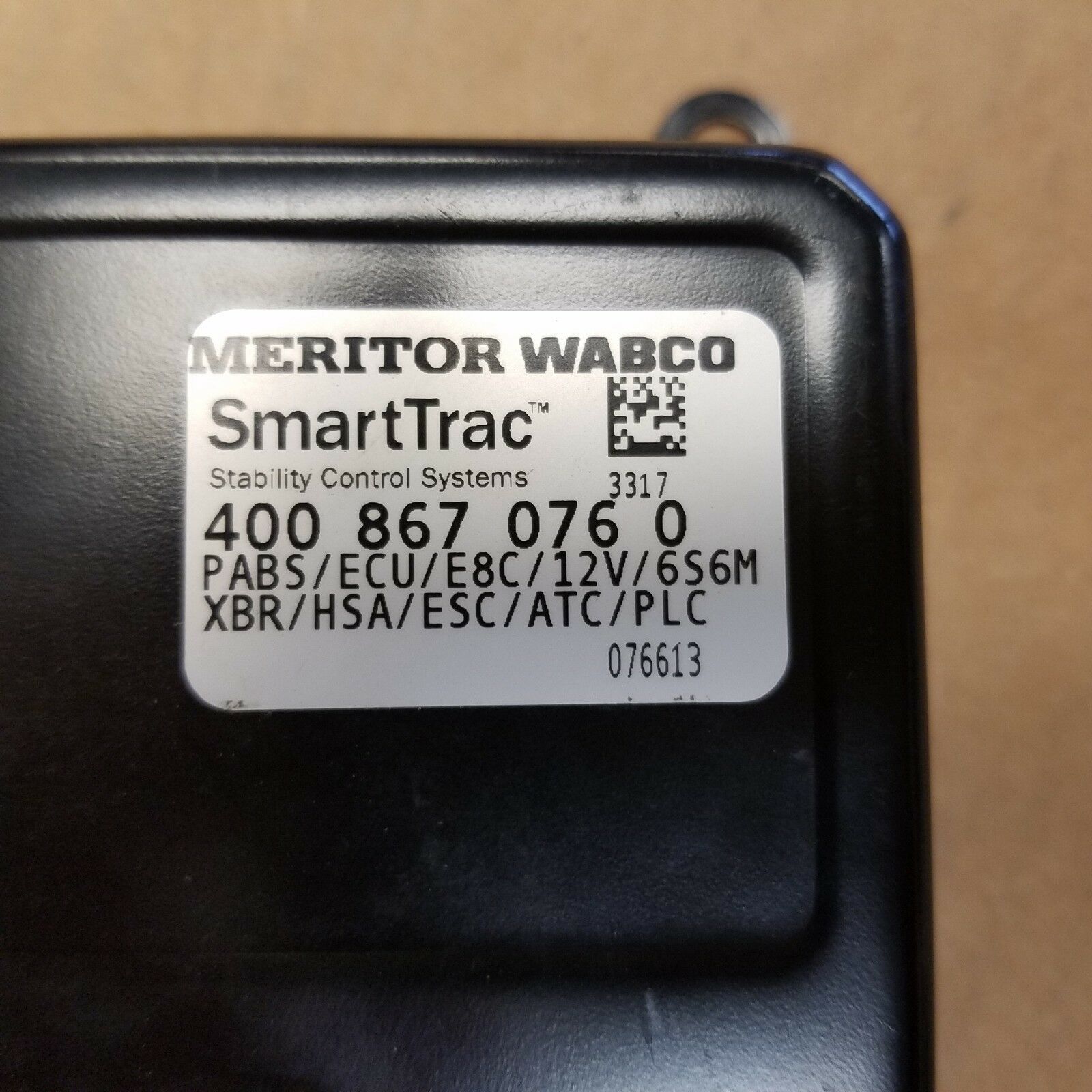 Meritor Wabco SmartTrac Stability Control Systems PABS ECU - P/N  400 867 076 0 (3939619176534)