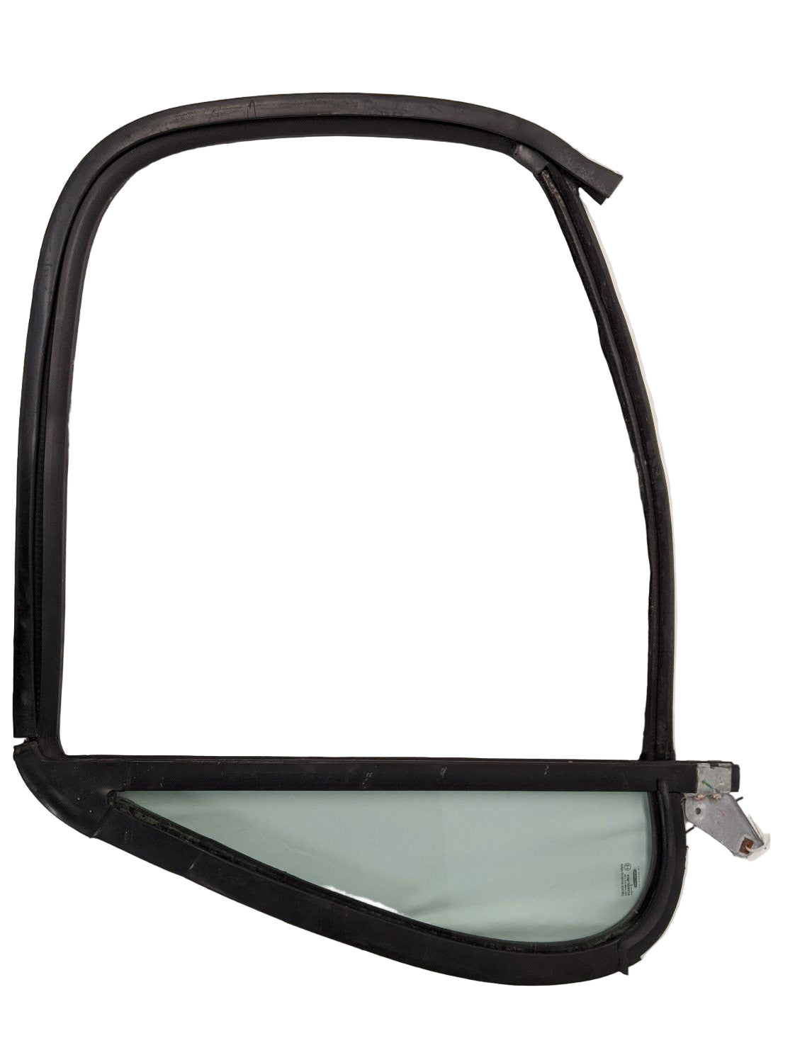 Used Freightliner Cascadia P3 RH Front Door Window w/ Seal - P/N A18-53291-001