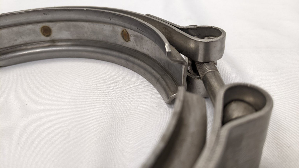New Breeze 5.35"- 6" SS V-Band Clamp w/ T-Bolt - P/N VT10588