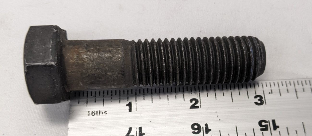 *Lot of 15* New 3/4"-10 x 3" Partially Threaded Coarse Grade 8 Steel Hex Bolts