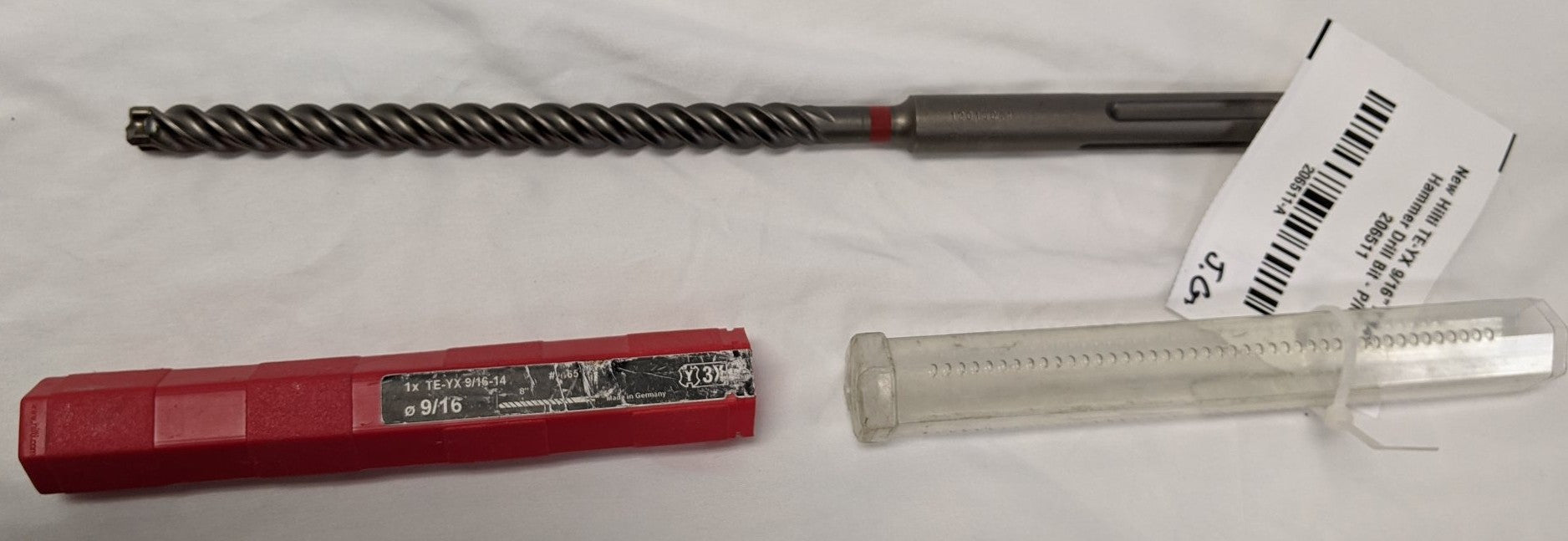 Hilti TE-YX 9/16" SDS-Max Hammer Drill Bit - P/N: 206511