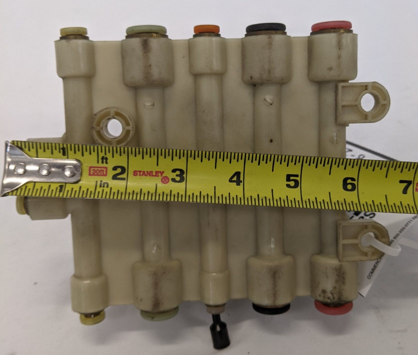 Used Freightliner Air Switch Manifold Block w/ Air Switches - P/N A12-14736-001 (10175173034300)