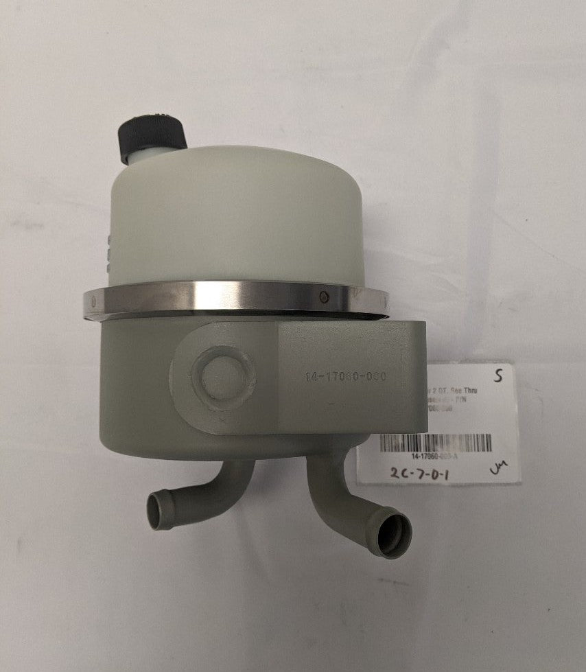 Freightliner 2 Qt See-Thru Steering Reservoir | P/N 14-17060-000